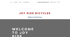 Desktop Screenshot of joyridebikes.com