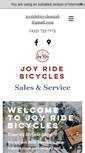 Mobile Screenshot of joyridebikes.com